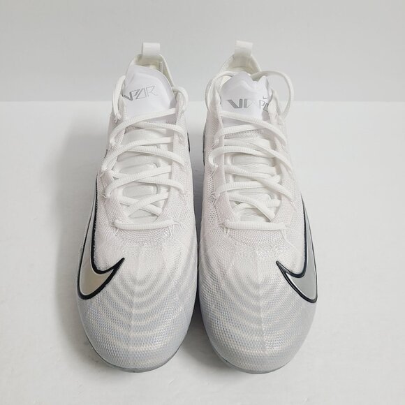 NEW Nike Vapor Elite 1 Football Cleats FB3288-100 Size 8.5 White main image 4